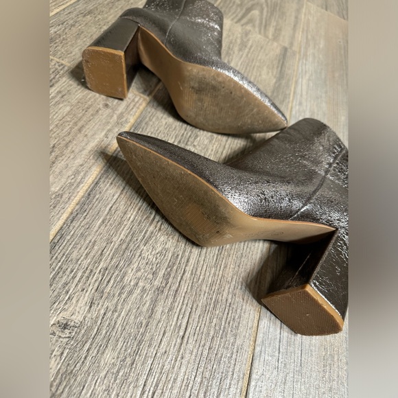 Shu Shop Silver Booties - Picture 6 of 6